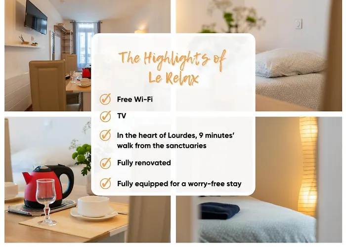 Relax - 9 Min Sanctuaires - Renove & Equipe - 3 Couchages Apartamento Lourdes